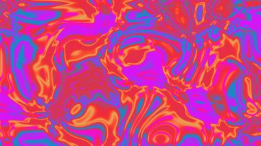 Organik Akış ile Akışkan Mermer Doku, Dalgalı Yapısı ile Soyut Sıvı Desen, Yumuşak Dönüşümlü Erimiş Yüzey Tasarımı, Mermer Efektli Psikedelik Girdap Dokuları