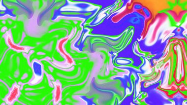 Organik Akış ile Akışkan Mermer Doku, Dalgalı Yapısı ile Soyut Sıvı Desen, Yumuşak Dönüşümlü Erimiş Yüzey Tasarımı, Mermer Efektli Psikedelik Girdap Dokuları