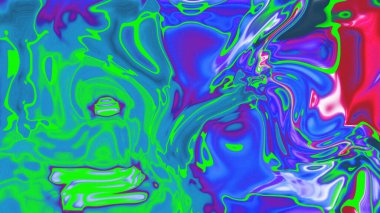 Organik Akış ile Akışkan Mermer Doku, Dalgalı Yapısı ile Soyut Sıvı Desen, Yumuşak Dönüşümlü Erimiş Yüzey Tasarımı, Mermer Efektli Psikedelik Girdap Dokuları