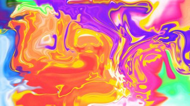 Organik Akış ile Akışkan Mermer Doku, Dalgalı Yapısı ile Soyut Sıvı Desen, Yumuşak Dönüşümlü Erimiş Yüzey Tasarımı, Mermer Efektli Psikedelik Girdap Dokuları