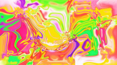 Organik Akış ile Akışkan Mermer Doku, Dalgalı Yapısı ile Soyut Sıvı Desen, Yumuşak Dönüşümlü Erimiş Yüzey Tasarımı, Mermer Efektli Psikedelik Girdap Dokuları