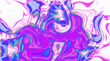 Organik Akış ile Akışkan Mermer Doku, Dalgalı Yapısı ile Soyut Sıvı Desen, Yumuşak Dönüşümlü Erimiş Yüzey Tasarımı, Mermer Efektli Psikedelik Girdap Dokuları