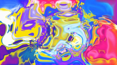 Organik Akış ile Akışkan Mermer Doku, Dalgalı Yapısı ile Soyut Sıvı Desen, Yumuşak Dönüşümlü Erimiş Yüzey Tasarımı, Mermer Efektli Psikedelik Girdap Dokuları