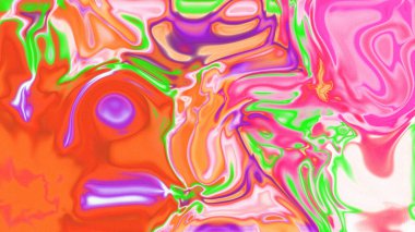 Organik Akış ile Akışkan Mermer Doku, Dalgalı Yapısı ile Soyut Sıvı Desen, Yumuşak Dönüşümlü Erimiş Yüzey Tasarımı, Mermer Efektli Psikedelik Girdap Dokuları