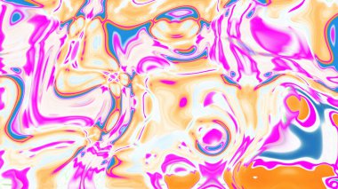 Organik Akış ile Akışkan Mermer Doku, Dalgalı Yapısı ile Soyut Sıvı Desen, Yumuşak Dönüşümlü Erimiş Yüzey Tasarımı, Mermer Efektli Psikedelik Girdap Dokuları