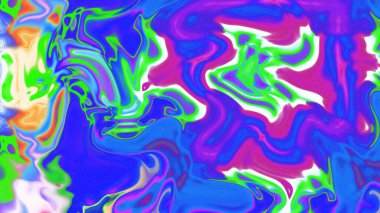 Organik Akış ile Akışkan Mermer Doku, Dalgalı Yapısı ile Soyut Sıvı Desen, Yumuşak Dönüşümlü Erimiş Yüzey Tasarımı, Mermer Efektli Psikedelik Girdap Dokuları