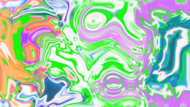 Organik Akış ile Akışkan Mermer Doku, Dalgalı Yapısı ile Soyut Sıvı Desen, Yumuşak Dönüşümlü Erimiş Yüzey Tasarımı, Mermer Efektli Psikedelik Girdap Dokuları