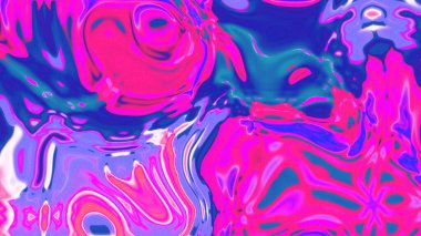 Organik Akış ile Akışkan Mermer Doku, Dalgalı Yapısı ile Soyut Sıvı Desen, Yumuşak Dönüşümlü Erimiş Yüzey Tasarımı, Mermer Efektli Psikedelik Girdap Dokuları