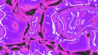 Organik Akış ile Akışkan Mermer Doku, Dalgalı Yapısı ile Soyut Sıvı Desen, Yumuşak Dönüşümlü Erimiş Yüzey Tasarımı, Mermer Efektli Psikedelik Girdap Dokuları