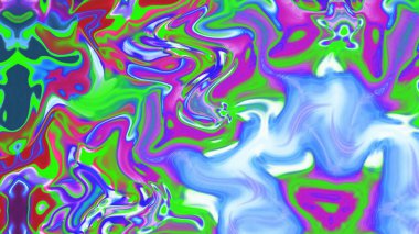 Organik Akış ile Akışkan Mermer Doku, Dalgalı Yapısı ile Soyut Sıvı Desen, Yumuşak Dönüşümlü Erimiş Yüzey Tasarımı, Mermer Efektli Psikedelik Girdap Dokuları