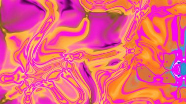 Organik Akış ile Akışkan Mermer Doku, Dalgalı Yapısı ile Soyut Sıvı Desen, Yumuşak Dönüşümlü Erimiş Yüzey Tasarımı, Mermer Efektli Psikedelik Girdap Dokuları