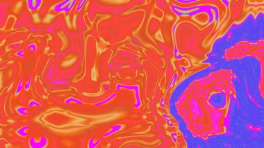 Organik Akış ile Akışkan Mermer Doku, Dalgalı Yapısı ile Soyut Sıvı Desen, Yumuşak Dönüşümlü Erimiş Yüzey Tasarımı, Mermer Efektli Psikedelik Girdap Dokuları