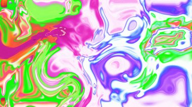 Organik Akış ile Akışkan Mermer Doku, Dalgalı Yapısı ile Soyut Sıvı Desen, Yumuşak Dönüşümlü Erimiş Yüzey Tasarımı, Mermer Efektli Psikedelik Girdap Dokuları