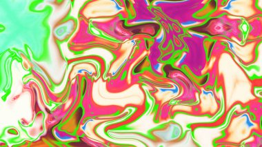 Organik Akış ile Akışkan Mermer Doku, Dalgalı Yapısı ile Soyut Sıvı Desen, Yumuşak Dönüşümlü Erimiş Yüzey Tasarımı, Mermer Efektli Psikedelik Girdap Dokuları