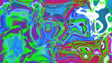 Organik Akış ile Akışkan Mermer Doku, Dalgalı Yapısı ile Soyut Sıvı Desen, Yumuşak Dönüşümlü Erimiş Yüzey Tasarımı, Mermer Efektli Psikedelik Girdap Dokuları