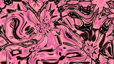 Organik Akış ile Akışkan Mermer Doku, Dalgalı Yapısı ile Soyut Sıvı Desen, Yumuşak Dönüşümlü Erimiş Yüzey Tasarımı, Mermer Efektli Psikedelik Girdap Dokuları