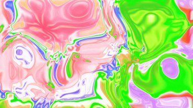 Organik Akış ile Akışkan Mermer Doku, Dalgalı Yapısı ile Soyut Sıvı Desen, Yumuşak Dönüşümlü Erimiş Yüzey Tasarımı, Mermer Efektli Psikedelik Girdap Dokuları