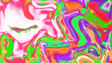 Organik Akış ile Akışkan Mermer Doku, Dalgalı Yapısı ile Soyut Sıvı Desen, Yumuşak Dönüşümlü Erimiş Yüzey Tasarımı, Mermer Efektli Psikedelik Girdap Dokuları