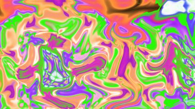 Organik Akış ile Akışkan Mermer Doku, Dalgalı Yapısı ile Soyut Sıvı Desen, Yumuşak Dönüşümlü Erimiş Yüzey Tasarımı, Mermer Efektli Psikedelik Girdap Dokuları