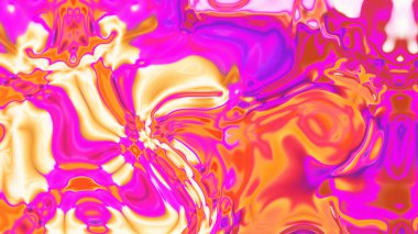 Organik Akış ile Akışkan Mermer Doku, Dalgalı Yapısı ile Soyut Sıvı Desen, Yumuşak Dönüşümlü Erimiş Yüzey Tasarımı, Mermer Efektli Psikedelik Girdap Dokuları