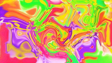 Organik Akış ile Akışkan Mermer Doku, Dalgalı Yapısı ile Soyut Sıvı Desen, Yumuşak Dönüşümlü Erimiş Yüzey Tasarımı, Mermer Efektli Psikedelik Girdap Dokuları