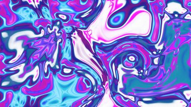 Organik Akış ile Akışkan Mermer Doku, Dalgalı Yapısı ile Soyut Sıvı Desen, Yumuşak Dönüşümlü Erimiş Yüzey Tasarımı, Mermer Efektli Psikedelik Girdap Dokuları