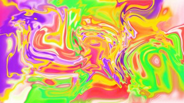 Organik Akış ile Akışkan Mermer Doku, Dalgalı Yapısı ile Soyut Sıvı Desen, Yumuşak Dönüşümlü Erimiş Yüzey Tasarımı, Mermer Efektli Psikedelik Girdap Dokuları