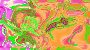 Organik Akış ile Akışkan Mermer Doku, Dalgalı Yapısı ile Soyut Sıvı Desen, Yumuşak Dönüşümlü Erimiş Yüzey Tasarımı, Mermer Efektli Psikedelik Girdap Dokuları