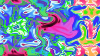 Organik Akış ile Akışkan Mermer Doku, Dalgalı Yapısı ile Soyut Sıvı Desen, Yumuşak Dönüşümlü Erimiş Yüzey Tasarımı, Mermer Efektli Psikedelik Girdap Dokuları