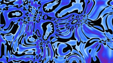 Organik Akış ile Akışkan Mermer Doku, Dalgalı Yapısı ile Soyut Sıvı Desen, Yumuşak Dönüşümlü Erimiş Yüzey Tasarımı, Mermer Efektli Psikedelik Girdap Dokuları