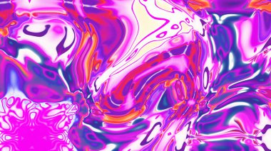 Organik Akış ile Akışkan Mermer Doku, Dalgalı Yapısı ile Soyut Sıvı Desen, Yumuşak Dönüşümlü Erimiş Yüzey Tasarımı, Mermer Efektli Psikedelik Girdap Dokuları