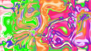 Organik Akış ile Akışkan Mermer Doku, Dalgalı Yapısı ile Soyut Sıvı Desen, Yumuşak Dönüşümlü Erimiş Yüzey Tasarımı, Mermer Efektli Psikedelik Girdap Dokuları