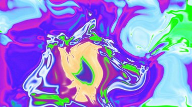 Organik Akış ile Akışkan Mermer Doku, Dalgalı Yapısı ile Soyut Sıvı Desen, Yumuşak Dönüşümlü Erimiş Yüzey Tasarımı, Mermer Efektli Psikedelik Girdap Dokuları