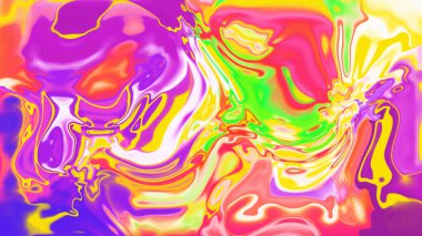 Organik Akış ile Akışkan Mermer Doku, Dalgalı Yapısı ile Soyut Sıvı Desen, Yumuşak Dönüşümlü Erimiş Yüzey Tasarımı, Mermer Efektli Psikedelik Girdap Dokuları