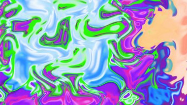 Organik Akış ile Akışkan Mermer Doku, Dalgalı Yapısı ile Soyut Sıvı Desen, Yumuşak Dönüşümlü Erimiş Yüzey Tasarımı, Mermer Efektli Psikedelik Girdap Dokuları