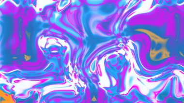 Organik Akış ile Akışkan Mermer Doku, Dalgalı Yapısı ile Soyut Sıvı Desen, Yumuşak Dönüşümlü Erimiş Yüzey Tasarımı, Mermer Efektli Psikedelik Girdap Dokuları