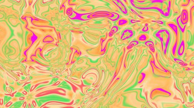 Organik Akış ile Akışkan Mermer Doku, Dalgalı Yapısı ile Soyut Sıvı Desen, Yumuşak Dönüşümlü Erimiş Yüzey Tasarımı, Mermer Efektli Psikedelik Girdap Dokuları