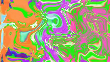 Organik Akış ile Akışkan Mermer Doku, Dalgalı Yapısı ile Soyut Sıvı Desen, Yumuşak Dönüşümlü Erimiş Yüzey Tasarımı, Mermer Efektli Psikedelik Girdap Dokuları