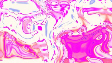 Organik Akış ile Akışkan Mermer Doku, Dalgalı Yapısı ile Soyut Sıvı Desen, Yumuşak Dönüşümlü Erimiş Yüzey Tasarımı, Mermer Efektli Psikedelik Girdap Dokuları