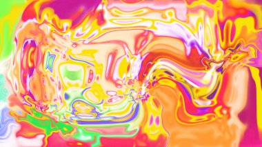 Organik Akış ile Akışkan Mermer Doku, Dalgalı Yapısı ile Soyut Sıvı Desen, Yumuşak Dönüşümlü Erimiş Yüzey Tasarımı, Mermer Efektli Psikedelik Girdap Dokuları