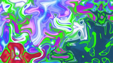 Organik Akış ile Akışkan Mermer Doku, Dalgalı Yapısı ile Soyut Sıvı Desen, Yumuşak Dönüşümlü Erimiş Yüzey Tasarımı, Mermer Efektli Psikedelik Girdap Dokuları