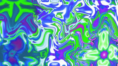 Organik Akış ile Akışkan Mermer Doku, Dalgalı Yapısı ile Soyut Sıvı Desen, Yumuşak Dönüşümlü Erimiş Yüzey Tasarımı, Mermer Efektli Psikedelik Girdap Dokuları