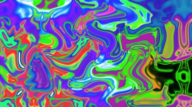 Organik Akış ile Akışkan Mermer Doku, Dalgalı Yapısı ile Soyut Sıvı Desen, Yumuşak Dönüşümlü Erimiş Yüzey Tasarımı, Mermer Efektli Psikedelik Girdap Dokuları