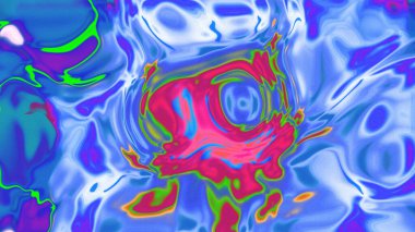 Organik Akış ile Akışkan Mermer Doku, Dalgalı Yapısı ile Soyut Sıvı Desen, Yumuşak Dönüşümlü Erimiş Yüzey Tasarımı, Mermer Efektli Psikedelik Girdap Dokuları