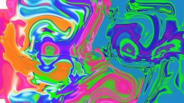 Organik Akış ile Akışkan Mermer Doku, Dalgalı Yapısı ile Soyut Sıvı Desen, Yumuşak Dönüşümlü Erimiş Yüzey Tasarımı, Mermer Efektli Psikedelik Girdap Dokuları