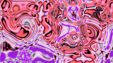 Organik Akış ile Akışkan Mermer Doku, Dalgalı Yapısı ile Soyut Sıvı Desen, Yumuşak Dönüşümlü Erimiş Yüzey Tasarımı, Mermer Efektli Psikedelik Girdap Dokuları