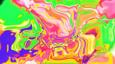 Organik Akış ile Akışkan Mermer Doku, Dalgalı Yapısı ile Soyut Sıvı Desen, Yumuşak Dönüşümlü Erimiş Yüzey Tasarımı, Mermer Efektli Psikedelik Girdap Dokuları