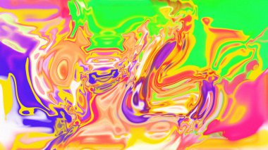 Organik Akış ile Akışkan Mermer Doku, Dalgalı Yapısı ile Soyut Sıvı Desen, Yumuşak Dönüşümlü Erimiş Yüzey Tasarımı, Mermer Efektli Psikedelik Girdap Dokuları