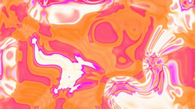 Organik Akış ile Akışkan Mermer Doku, Dalgalı Yapısı ile Soyut Sıvı Desen, Yumuşak Dönüşümlü Erimiş Yüzey Tasarımı, Mermer Efektli Psikedelik Girdap Dokuları