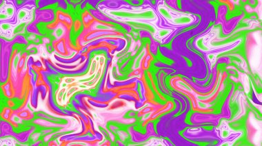 Organik Akış ile Akışkan Mermer Doku, Dalgalı Yapısı ile Soyut Sıvı Desen, Yumuşak Dönüşümlü Erimiş Yüzey Tasarımı, Mermer Efektli Psikedelik Girdap Dokuları